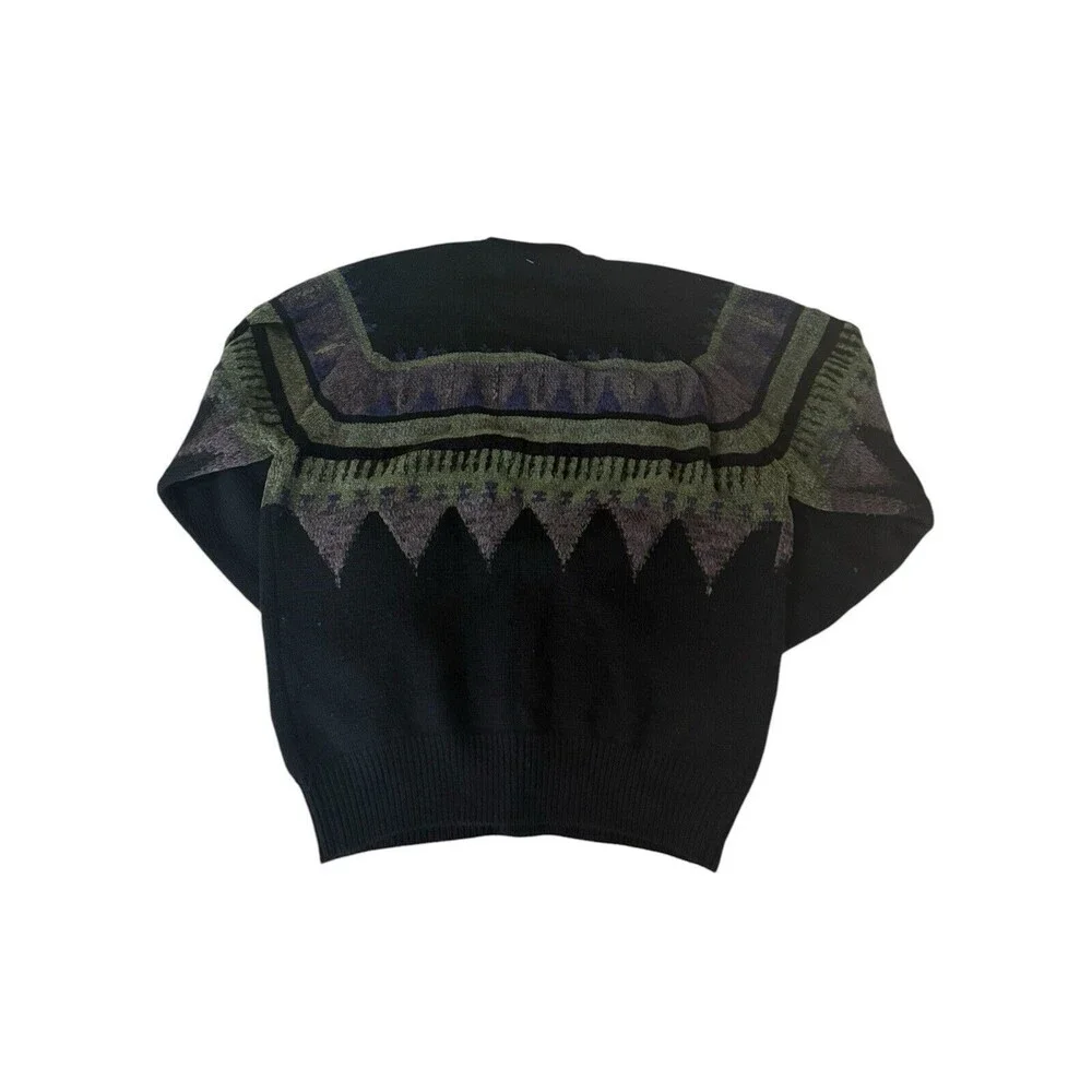 Bill Robin Son Mens M Wool Cardigan Boho Grandpacore Oversized Grunge Globincore